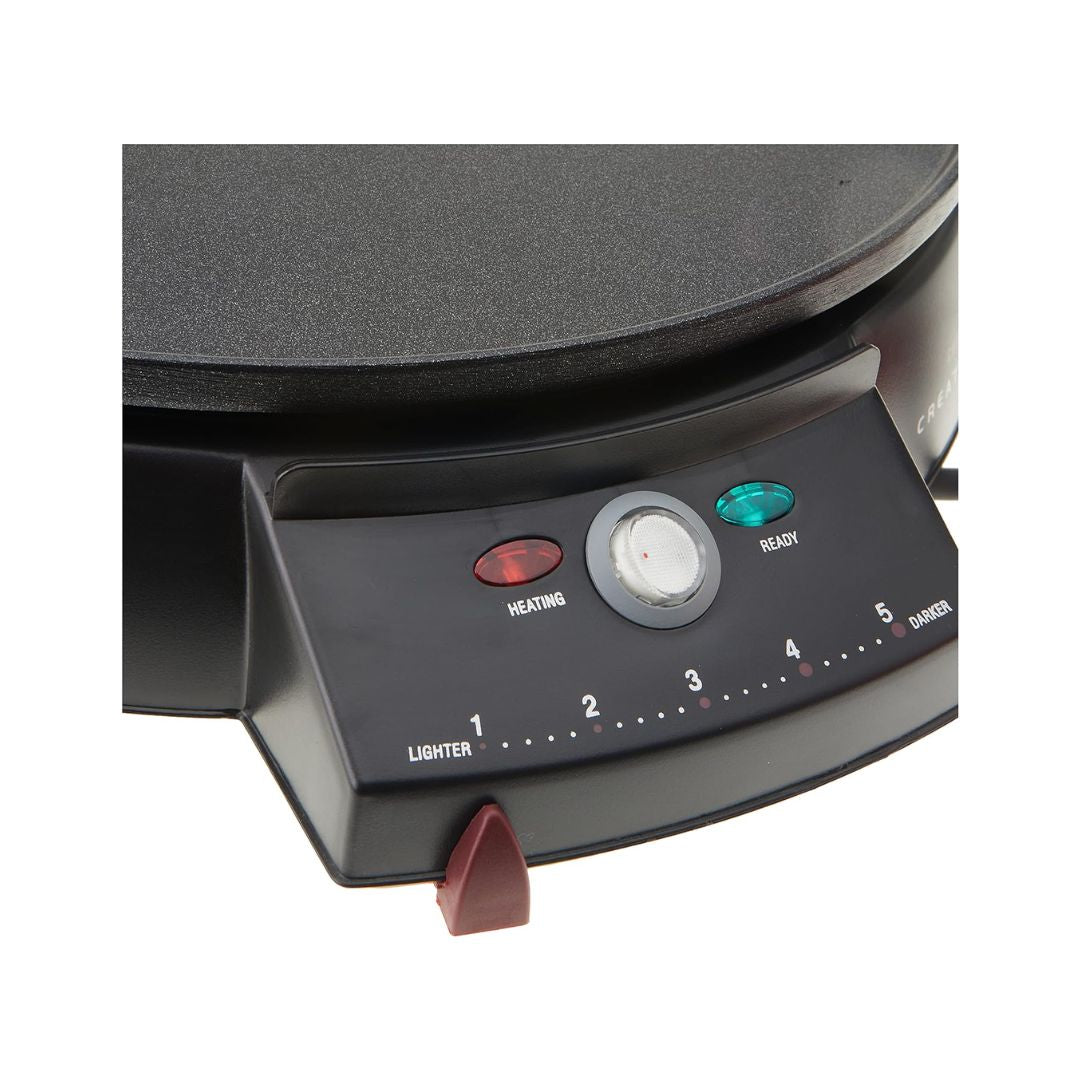 Breville The Crepe Creations Crepe Maker: Black BCP200BLK