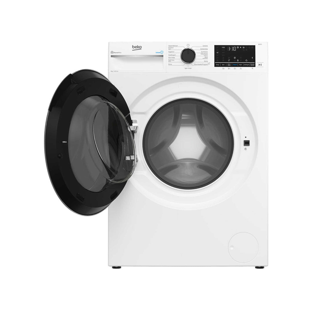 Beko 8kg Front Load Washing Machine with Steam - BFLB8020W image_4