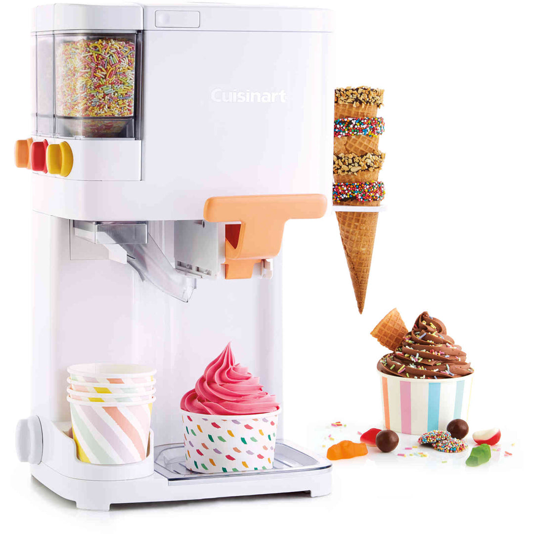 Using cuisinart ice online cream maker