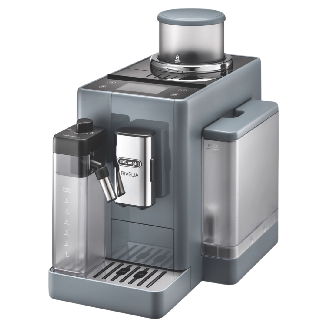 Delonghi Rivelia Fully Automatic Coffee Machine Pebble Grey