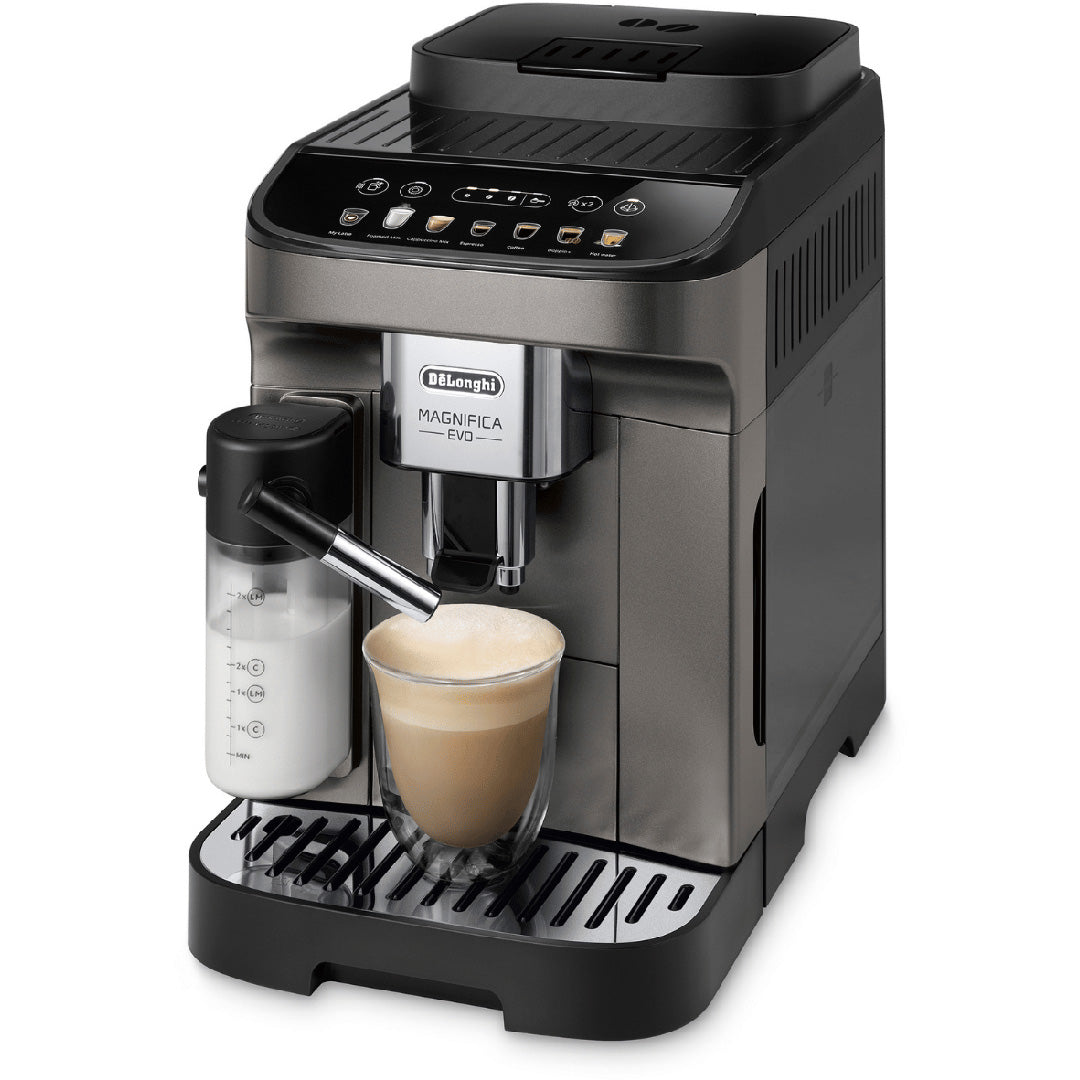 DeLonghi Magnifica EVO ブラック Delonghi Magnifica Evo Fully Automatic Coffee Machine Titanium