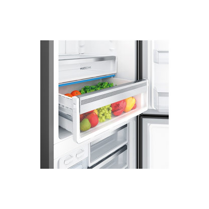 Electrolux 425L Bottom Mount Fridge Matte Black