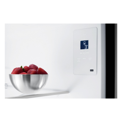 Electrolux 425L Bottom Mount Fridge Matte Black