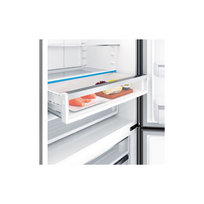 Electrolux 496L Bottom Mount Fridge Matte Black