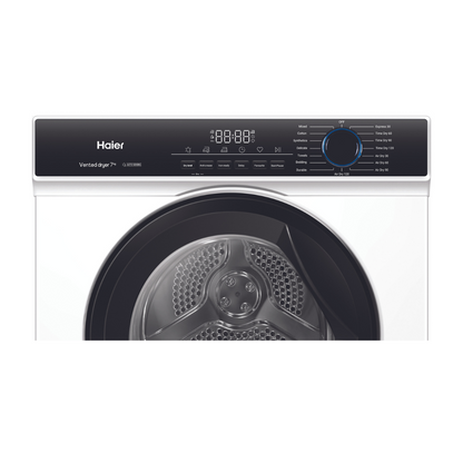Haier 7kg Sensor Vented Dryer with 15 Dry Cycles
