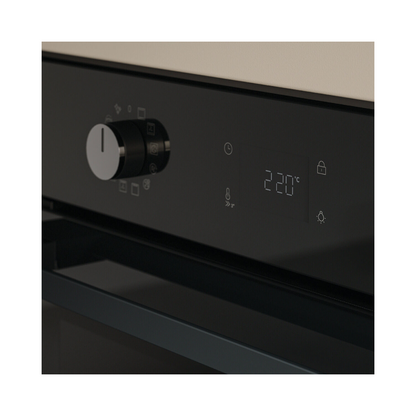 Haier 60cm 500 Series Pyrolytic Built-In Oven Black