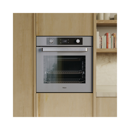 Haier 60cm 500 Series Pyrolytic Built-In Oven Grey
