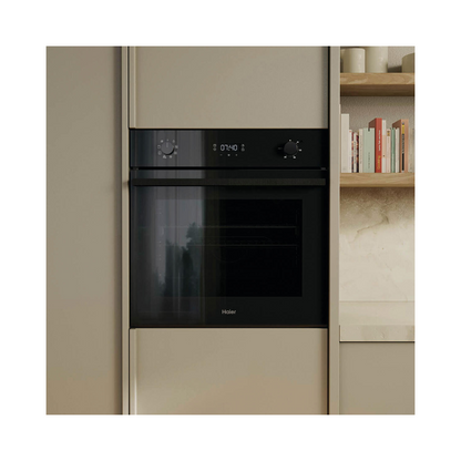 Haier 60cm 500 Series Built-In Oven Black