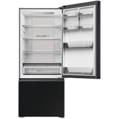 Haier 433L Bottom Mount Fridge Black - HRF420BC image_3