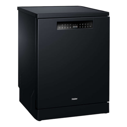 Haier Steam Freestanding Dishwasher in Black - HDW15F3B1 image_2