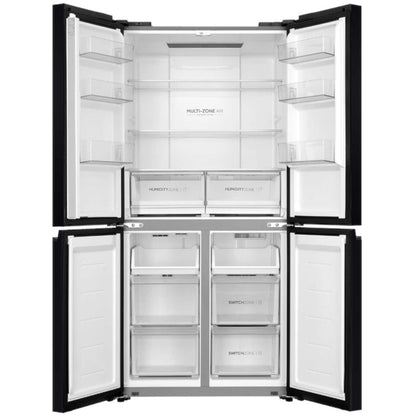 Haier 463L Quad Door Refrigerator in Black - HRF530YC image_4