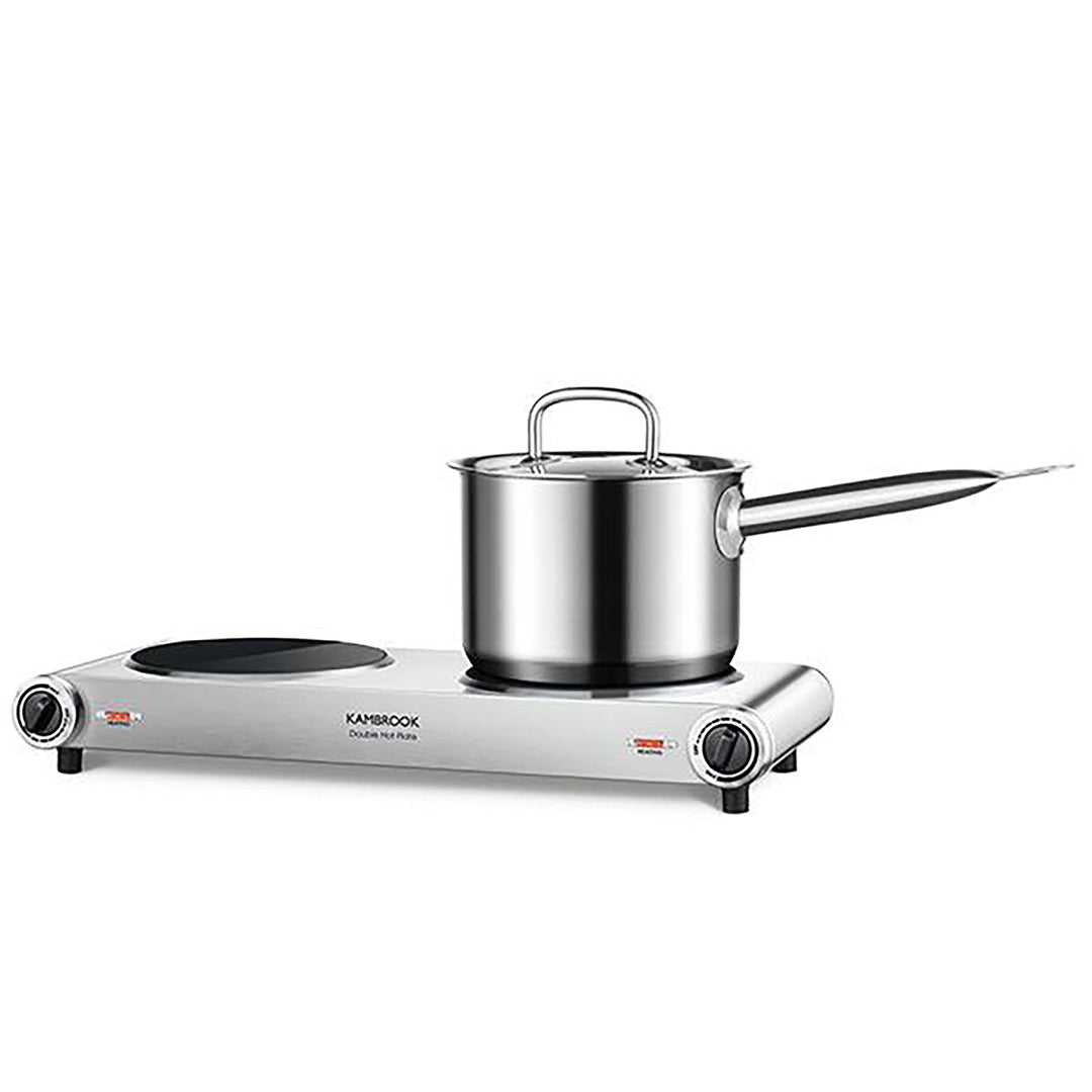 Kambrook Double Ceramic Hotplate KHP120BSS BiRite Home Appliances