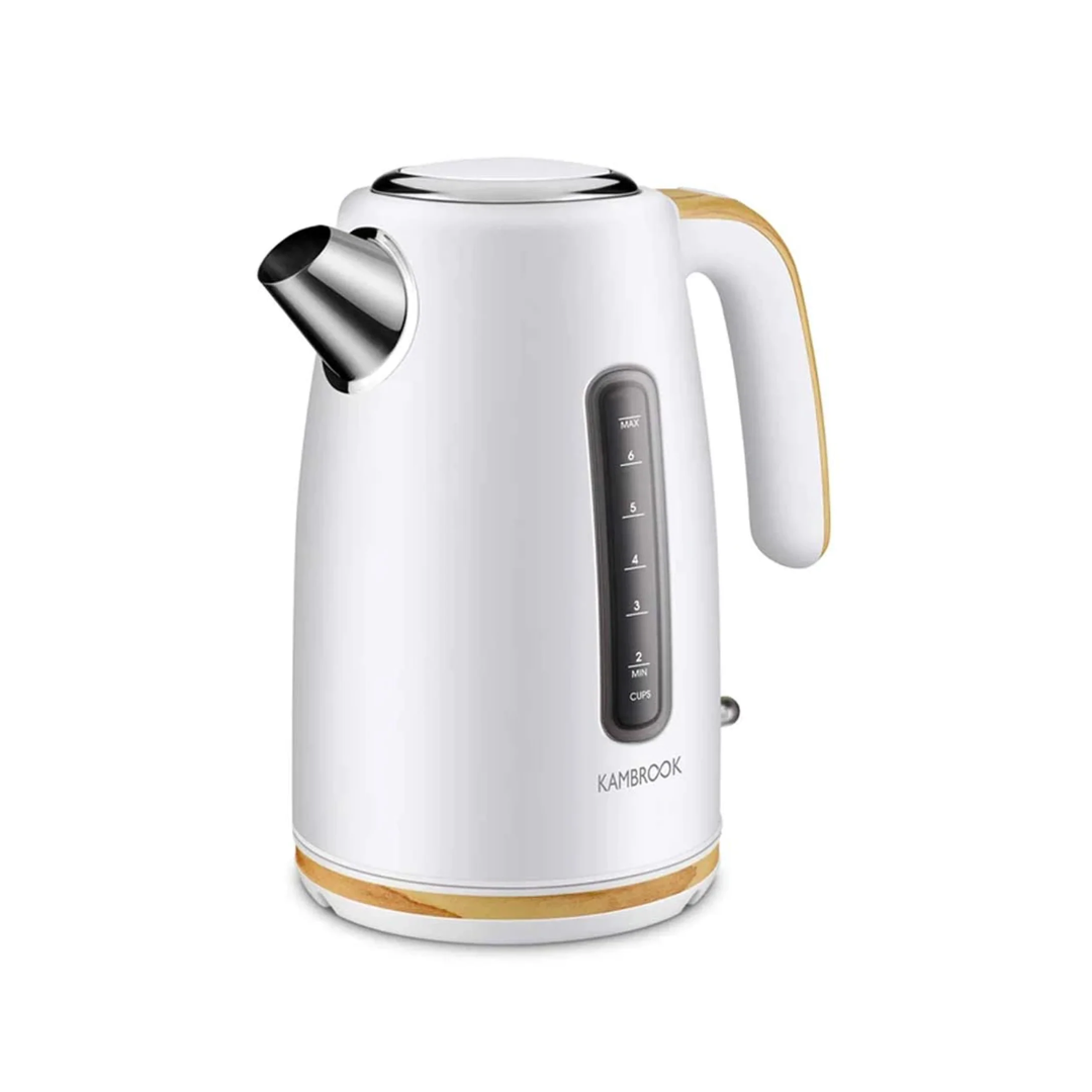 Kambrook Scandi Chic 1.7 Litre Kettle In White KKE690MTW BiRite Home