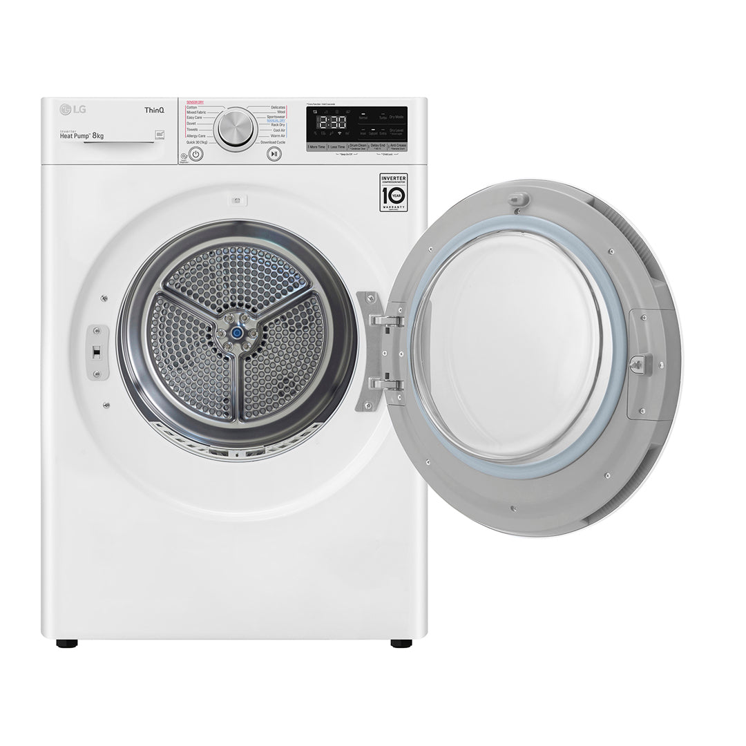 LG Series 8Kg Heat Pump Dryer DVH508W – Bi-Rite Home Appliances