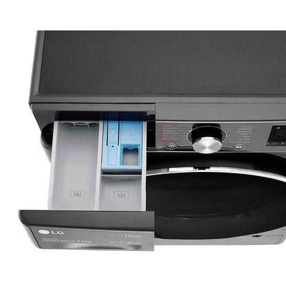 LG 12kg Front Load Washing Machine in Black - WV91412B image_5