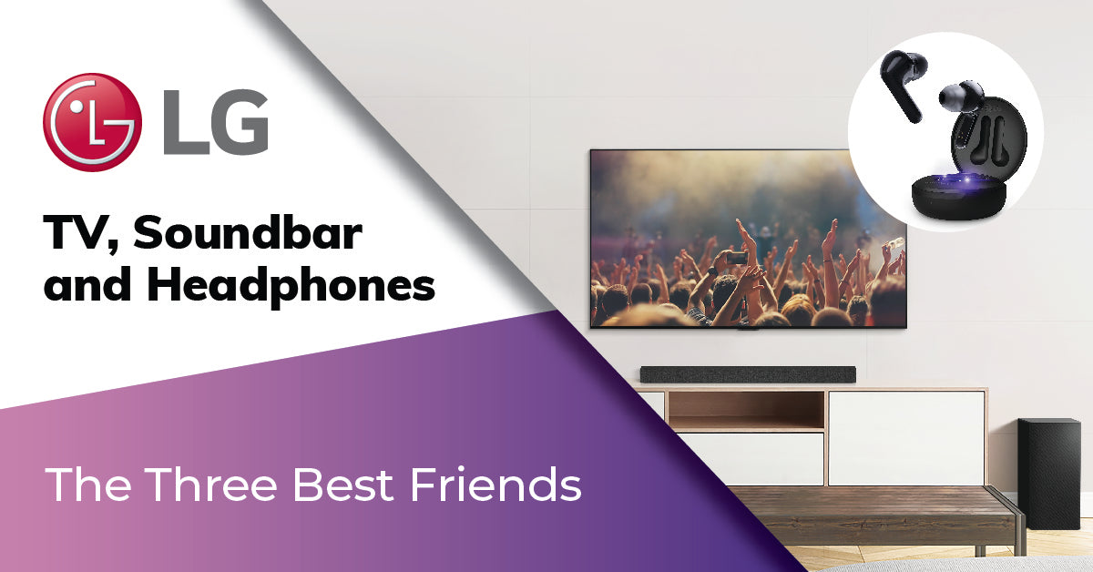 TV Soundbar and Headphones The Three Best Friends Bi Rite Bi Rite Home Appliances