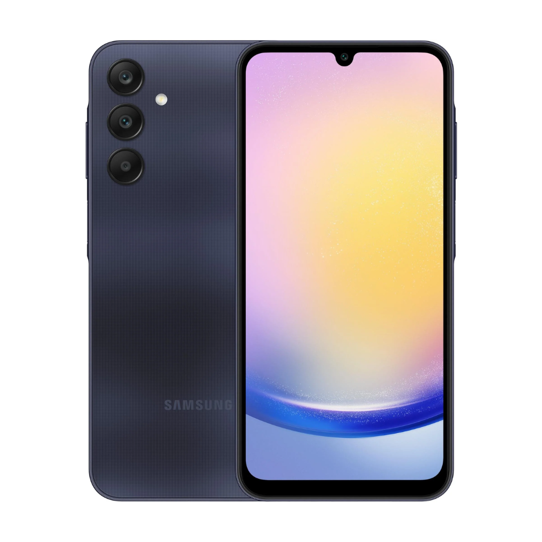 Samsung Galaxy A25 5G 128GB Blue Black MFSMA256EZKDXSA – Bi-Rite