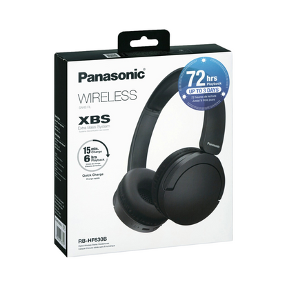 Panasonic BT On Ear Headphones Black