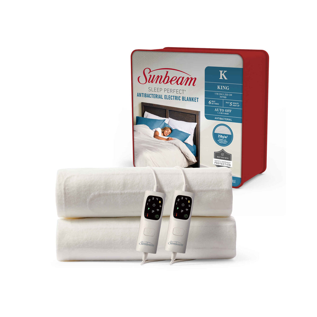 Breville antibacterial fitted electric blanket hotsell