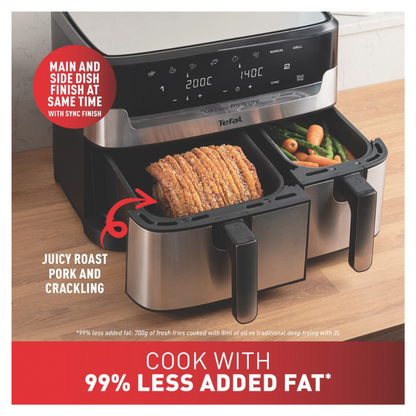 Tefal Dual-Drawer Easy Fry & Grill XXL