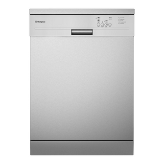 Westinghouse Freestanding Stainless Steel Dishwasher 14 Place
