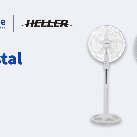 Heller Pedestal Fans | Bi-Rite Home Appliances