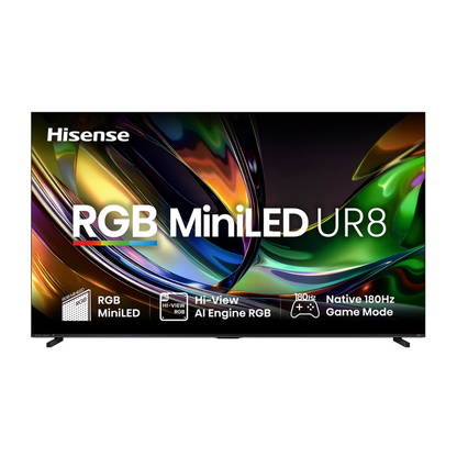 Hisense RGB MiniLED 100''UR8S 180Hz 4K Smart AI TV (2026)