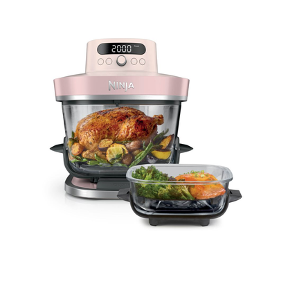Ninja Crispi Pro 6-in-1 Countertop Glass Air Fryer - Pink