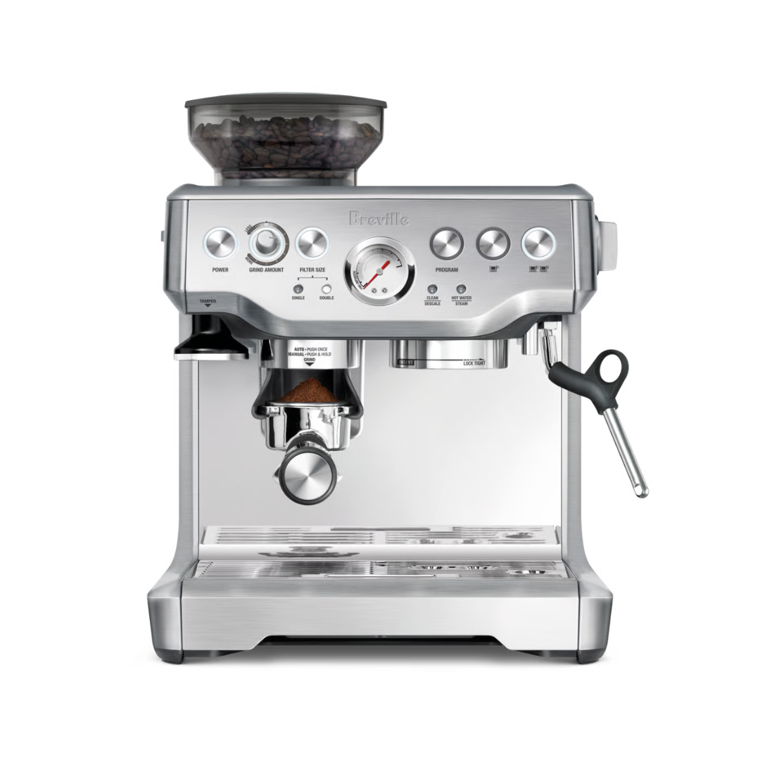 Breville the Barista Express Espresso Machine Sea Salt