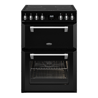 Belling 60cm Mini Richmond Induction Upright Cooker Black
