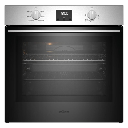 Chef 60cm 6 Function Stainless Steel Oven with AirFry