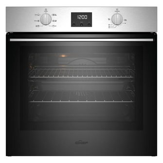 Chef 60cm 6 Function Stainless Steel Oven with AirFry