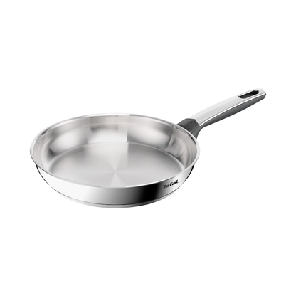 Tefal Emotion+ Induction Stainless Steel Uncoated Frypan 24cm