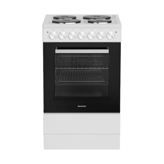 Euromaid 50cm Electric Freestanding Cooker