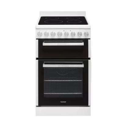 Euromaid 54cm Electric Freestanding Cooker With Ceramic Cooktop