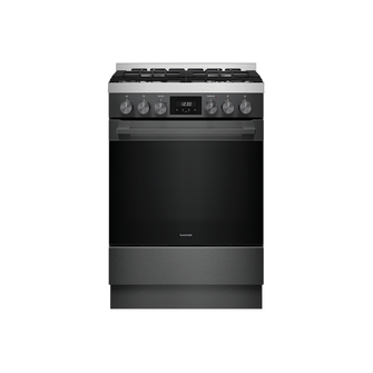 Euromaid 60cm 11 Function Pyrolytic Dual Fuel Freestanding Cooker