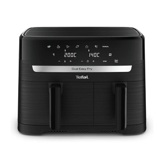 Tefal 8.3L Dual Easy Fry Essential Black