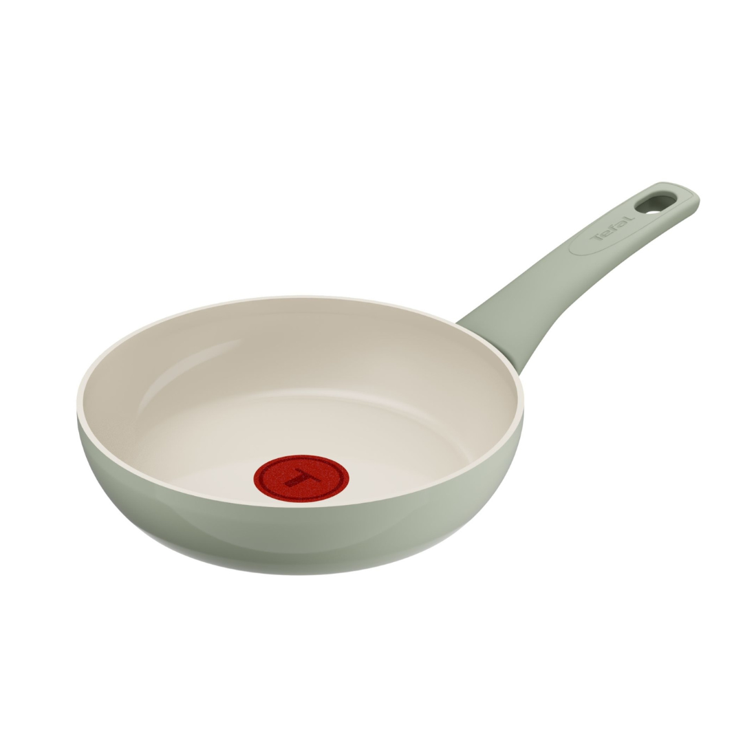 Tefal Recycle Induction Ceramic Green Lichen Non-Stick Frypan 20cm