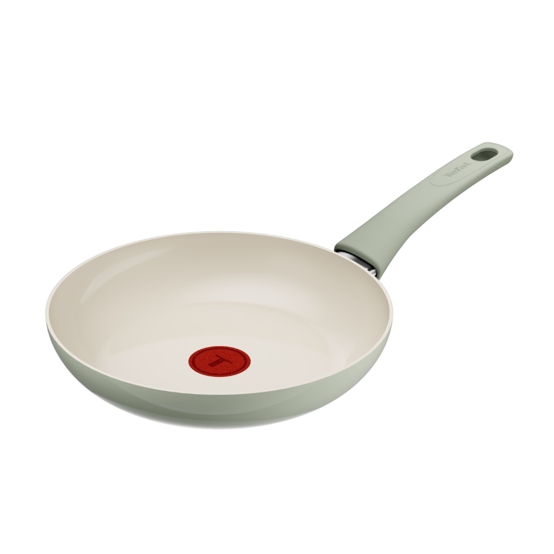 Tefal Recycle Induction Ceramic Green Lichen Non-Stick Frypan 24cm