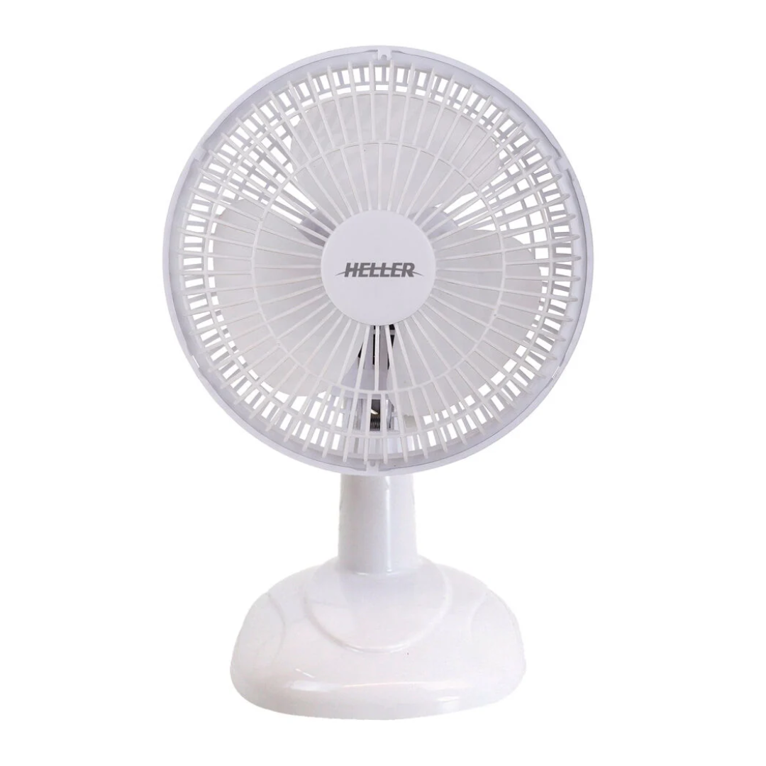 Heller 15cm Desk Fan - White