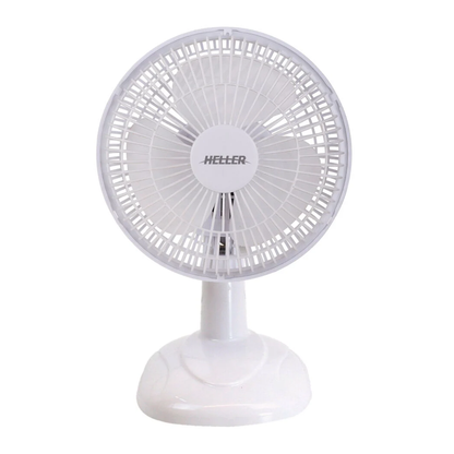 Heller 15cm Desk Fan - White
