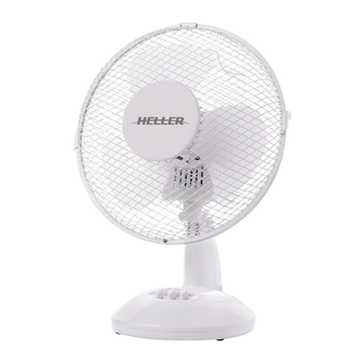 Heller 23cm Desk Fan