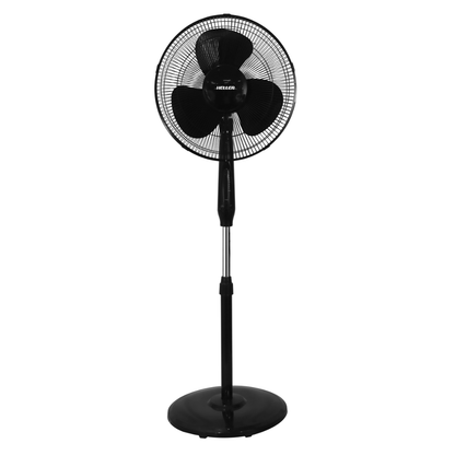 Heller 40cm Pedestal Fan with Remote - Black