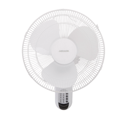 Heller 40cm 3 Blade Wall Fan with Remote Control