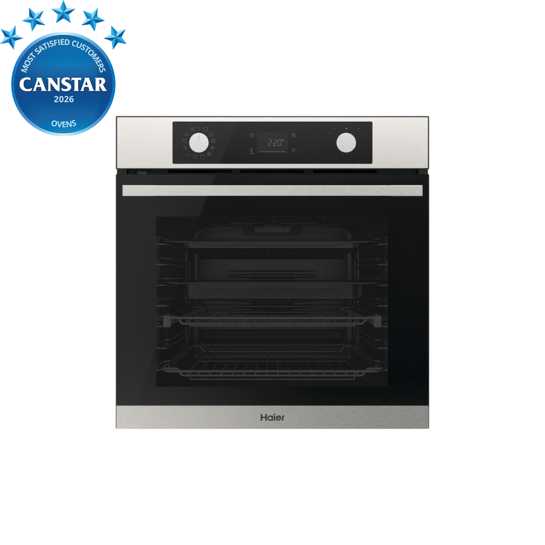 Haier 60cm 500 Series Pyrolytic Built-In Oven Stainless Steel