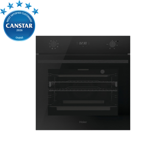 Haier 60cm 500 Series Built-In Oven Black