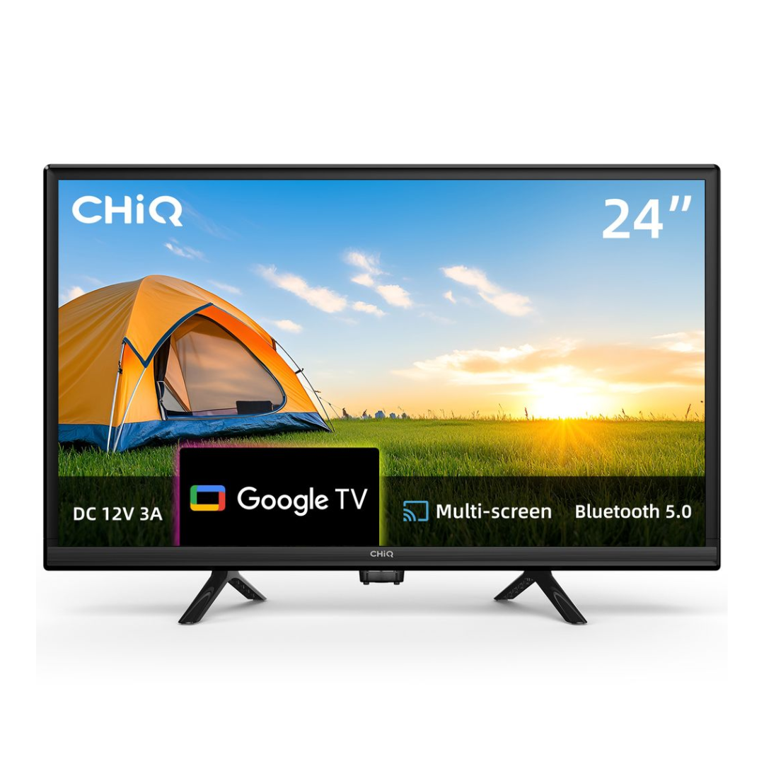 ChiQ 24" 12 Volt Caravan HD Google TV (2026)