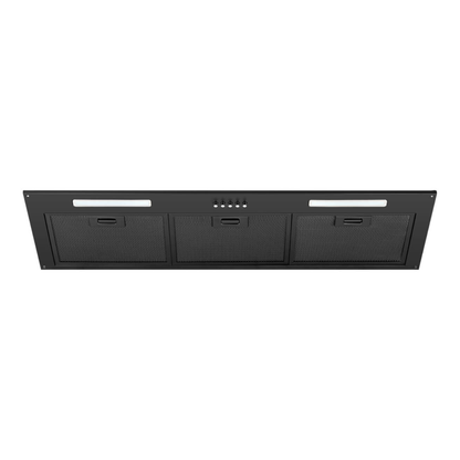 Schweigen 90cm Matte Black Undermount Rangehood  with On-Board Motor