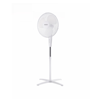 Heller 40cm White Pedestal Fan