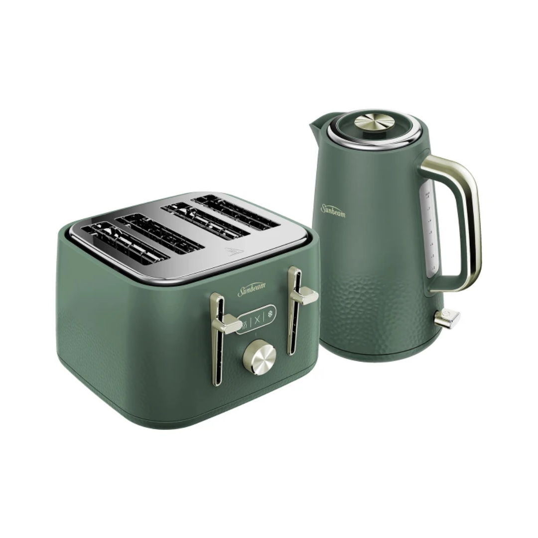 Sunbeam Freya Collection Pack-up Dusty Pine Kettle & Toaster Pack